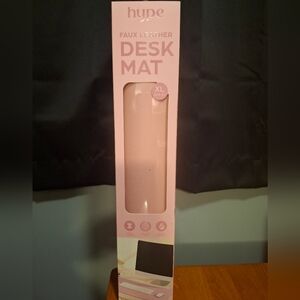 Hype Faux Leather Desk Mat